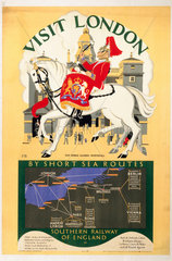 Visit London  SR poster  1927.
