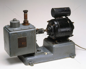 Vacuum pump for a mass spectrometer  1949.