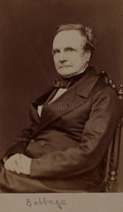 Charles Babbage  English pioneer of machine computing  1860.