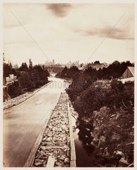 'Timber Slide Ottawa'  1860.