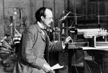 Sir Joseph John Thomson  English physicist  c 1900s.