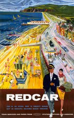 ‘Redcar’  BR poster  1962.