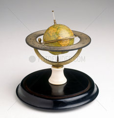 Terrestrial globe  1855-1860.