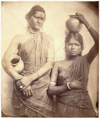 Two Ceylonese women  c 1875-1878.