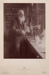 Sir William Henry Perkin  English chemist  late 19th century.