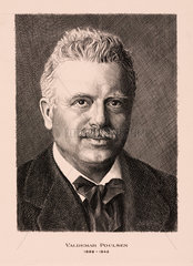 Valdemar Poulsen  Danish electrical engineer  c 1920s.