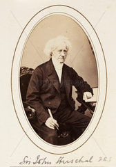 'Sir John Herschel FRS'  c 1865.