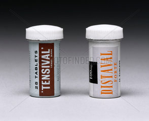 Tensival tablets and Distaval tablets  1958-1962.