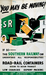 ‘You May be Moving!‘  SR poster  1923-1947.