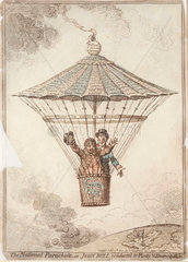 ‘The National Parachute’  1802.