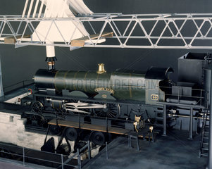 Swindon locomotive test plant  1904  model