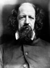 'Alfred Tennyson'  c 1867. Portrait of the