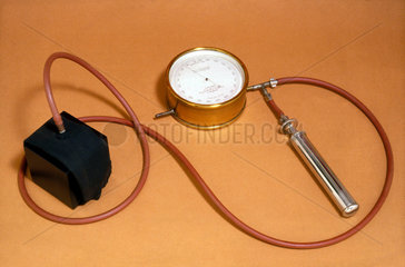 Sphygmomanometer (blood pressure apparatus)  1897-1910.