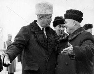 Macmillan and Khrushchev  c 1959.