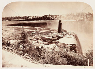 'Terrapin Tower  Horse Shoe Falls'  1860.