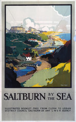 ‘Saltburn-by-the-Sea’  LNER poster  1923-1945.