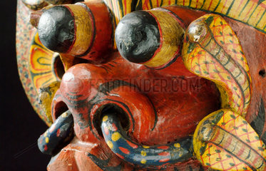 Devil mask  Sri Lanka  1771-1920.