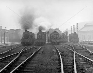 Locomotives  Birkenhead  September 1961.