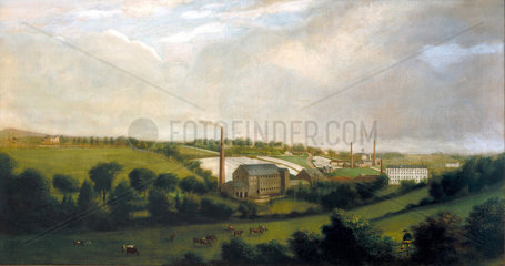 Linen mill  Repubic of Ireland  c 1840.