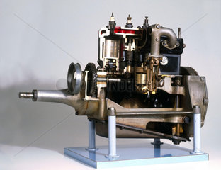Austin Seven four-stroke engine  1928.