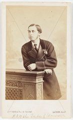 Prince Alfred  Duke of Edinburgh  c 1870.