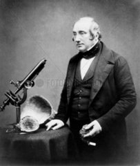 James Scott Bowerbank  British geologist  1854-1866.
