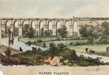 'Sankey Viaduct'  mid 19th century.