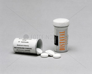 Distaval tablets (thalidomide)  1958-1962.
