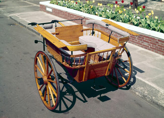 Small governess cart  early 20th century.