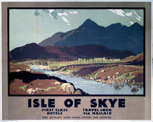 ‘Isle of Skye’  LNER poster  1923-1947.