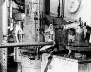 Railway tunnel pump mechanism  Severn Tunnel  1958.