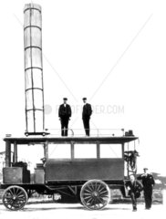Mobile transmitter used in Marconi's early