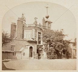 The Royal Observatory  Greenwich  London  mid 19th century.