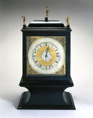 Pedestal astronomical clock  c 1695.
