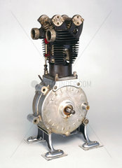 Triumph motor cycle engine  1921.