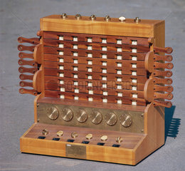 Schickard's calculating machine  c 1620.