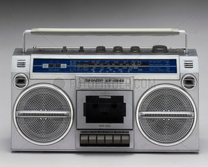 Sharp stereo radio and tape player  1983.
