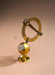 Mechanical equinoctial sundial  mid 18th century.