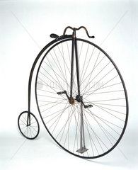 Rudge ‘ordinary’ bicycle  1884.