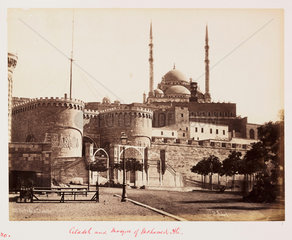 'Citadel and Mosque of Mohamed Ali'  1882.