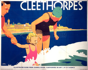 'Cleethorpes'  LNER poster  1923-1947.
