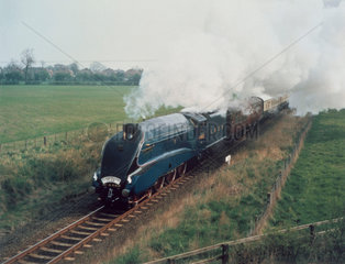‘Mallard'  London & North Eastern Railway locomotive no 4468  1938.