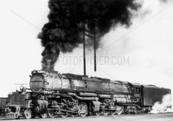 Union Pacific 'Big Boy' class steam locomotive  1941.