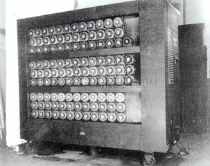 The 'Bombe' code-breaking machine  1943.