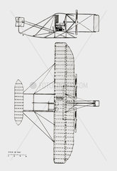 General arrangement of the standard 1907-1909 type machine  1909.