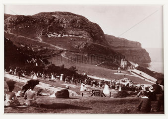 'Llandudno  Great Orme and Happy Valley'  c 1880.