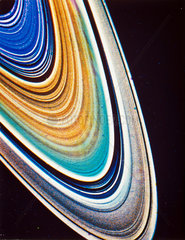 The rings of Saturn  1981.