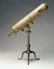 Gregorian reflecting telescope  1734-50.