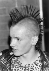 Punk John Vick  Preston  Lancashire  May 1982.