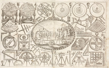 Trade card of Tuttell  mathematical instrument maker  late 18th century.